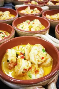 Achiote Ecuador Cuisine Shrimp